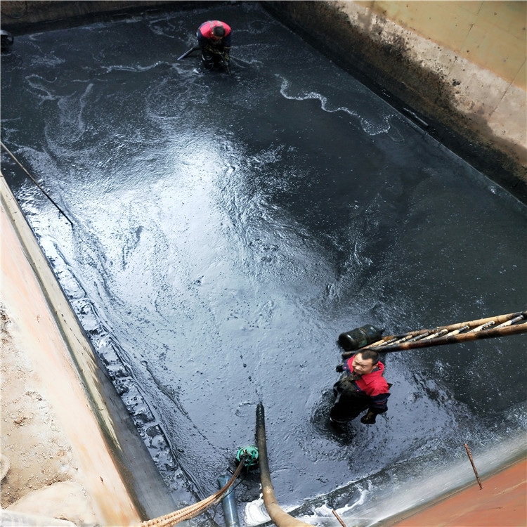 黄岩废水池清理